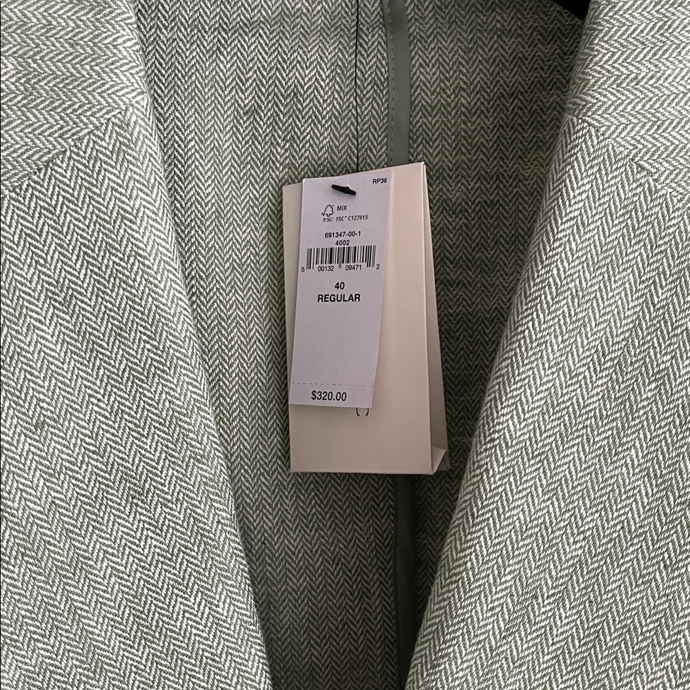 Banana Republic Linen Blazer 40R - Picture 3 of 4